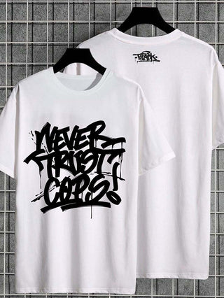 T-SHIRT NEVER TRUST COPS