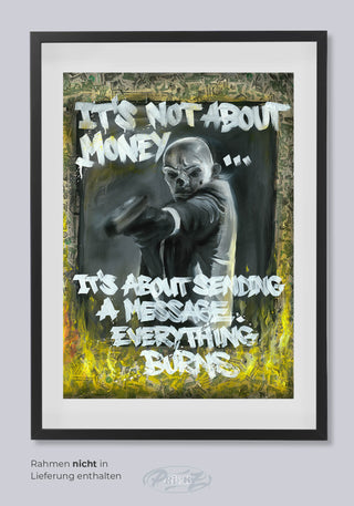 PRINT 50x70 ITS NOT ABOUT MONEY