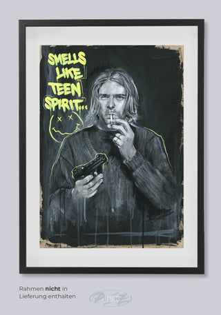 PRINT 50x70 SMELLS LIKE TEEN SPIRIT