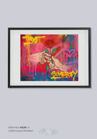 PRINT 50x70 TRUST SOMEBODY