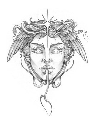 PRINT 30x40 MEDUSA BY FTA.