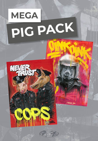 PRINTS NEVER TRUST COPS OINK OINK MEGA PACK