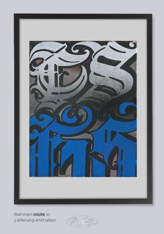 LETTERING LEINWAND "CS" BEI WRAPSONE