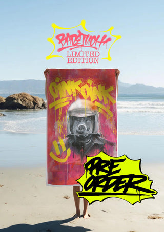 OINK OINK MEGA PACK POSTER/MAGLIETTA/ASCIUGAMANO DA BAGNO +SORPRESA